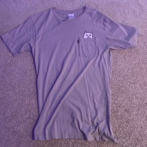 Short sleeve grey rip n dip tee shirt